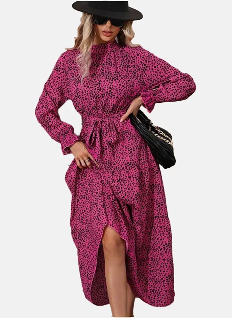 YUNIQEE Leopard Print Dress