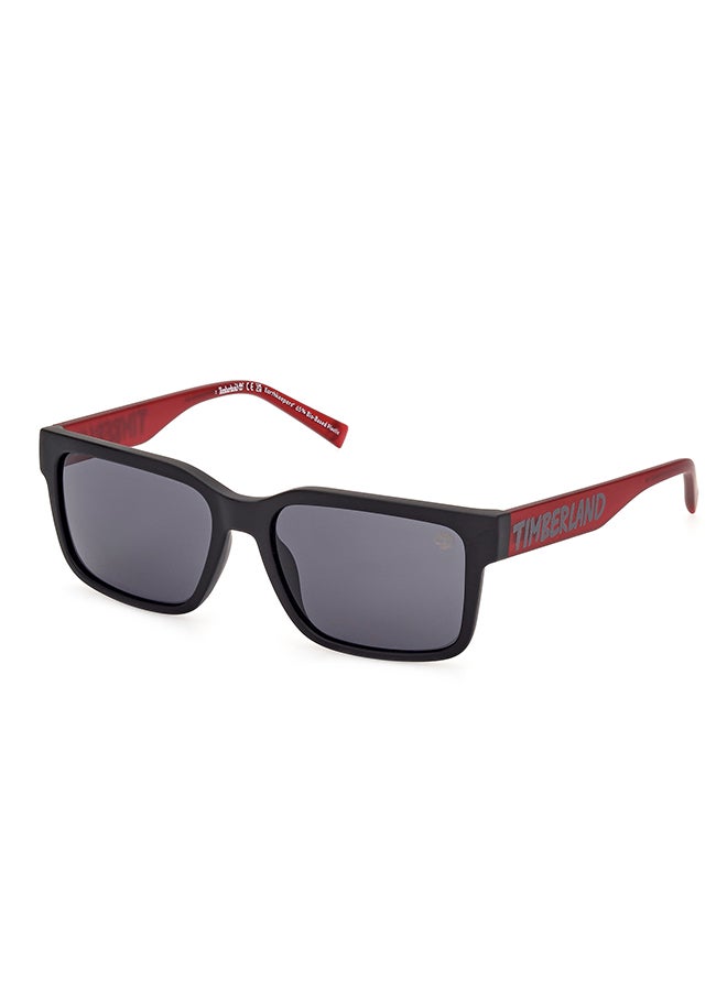 Timberland Men's UV Protection Rectangular Sunglasses - TB0001202A54 - Lens Size: 54 Mm - Image 1