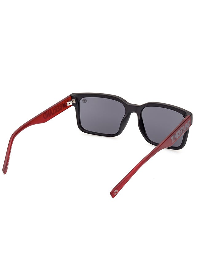 Timberland Men's UV Protection Rectangular Sunglasses - TB0001202A54 - Lens Size: 54 Mm - Image 5