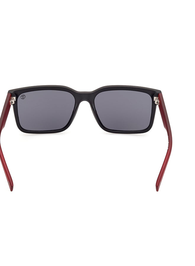 Timberland Men's UV Protection Rectangular Sunglasses - TB0001202A54 - Lens Size: 54 Mm - Image 4