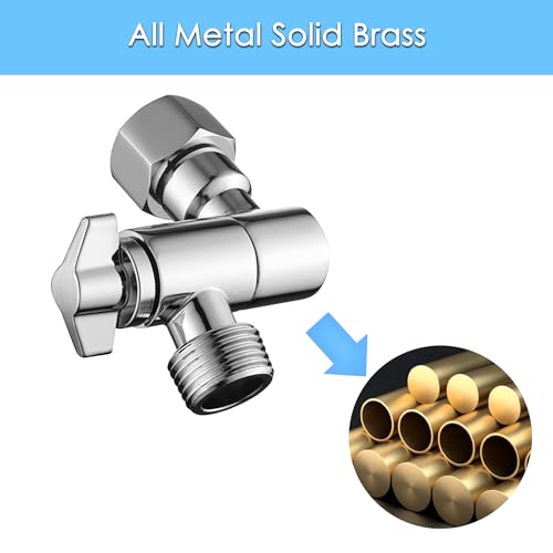 Senhozi Adjustable Shower Head Extension Adapter Chrome,Senhozi Shower Head Elbow Adapter, Shower Arm Extention for Fixed and Rain Shower Head, SE002CP - Image 3