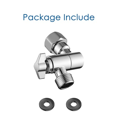 Senhozi Adjustable Shower Head Extension Adapter Chrome,Senhozi Shower Head Elbow Adapter, Shower Arm Extention for Fixed and Rain Shower Head, SE002CP - Image 4