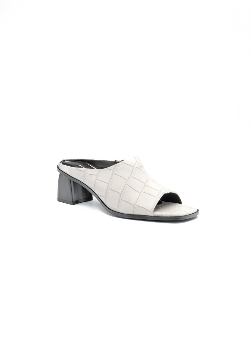 Bata Block‑Heel Mule Slide Sandals - Image 2