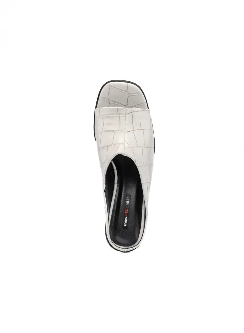 Bata  Block‑Heel Mule Slide Sandals for Women | Best Price UAE
