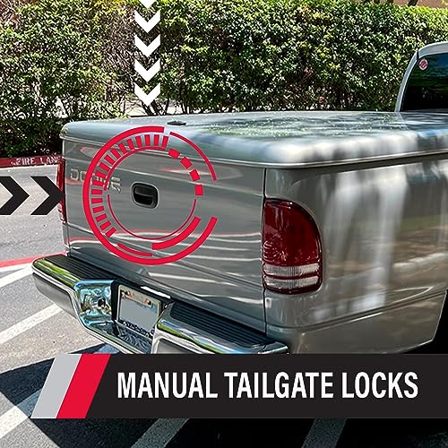 Pop & Lock - PL3600 Black Manual Tailgate Lock for Dodge Dakota and Mitsubishi Raider - Image 2