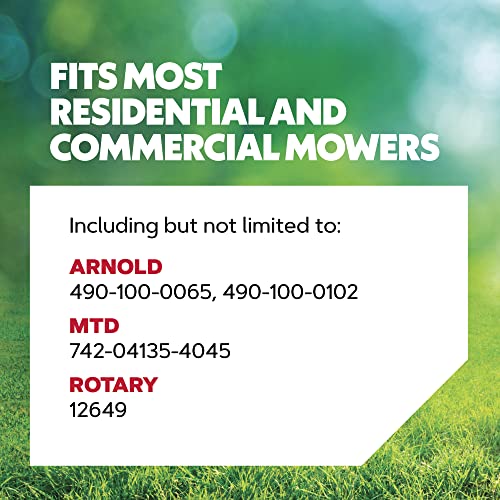 Oregon Gator Mulcher 3-N-1 Lawn Mower Blade For Toro 22-Inch Recycler 94-907 96-607 - Image 3