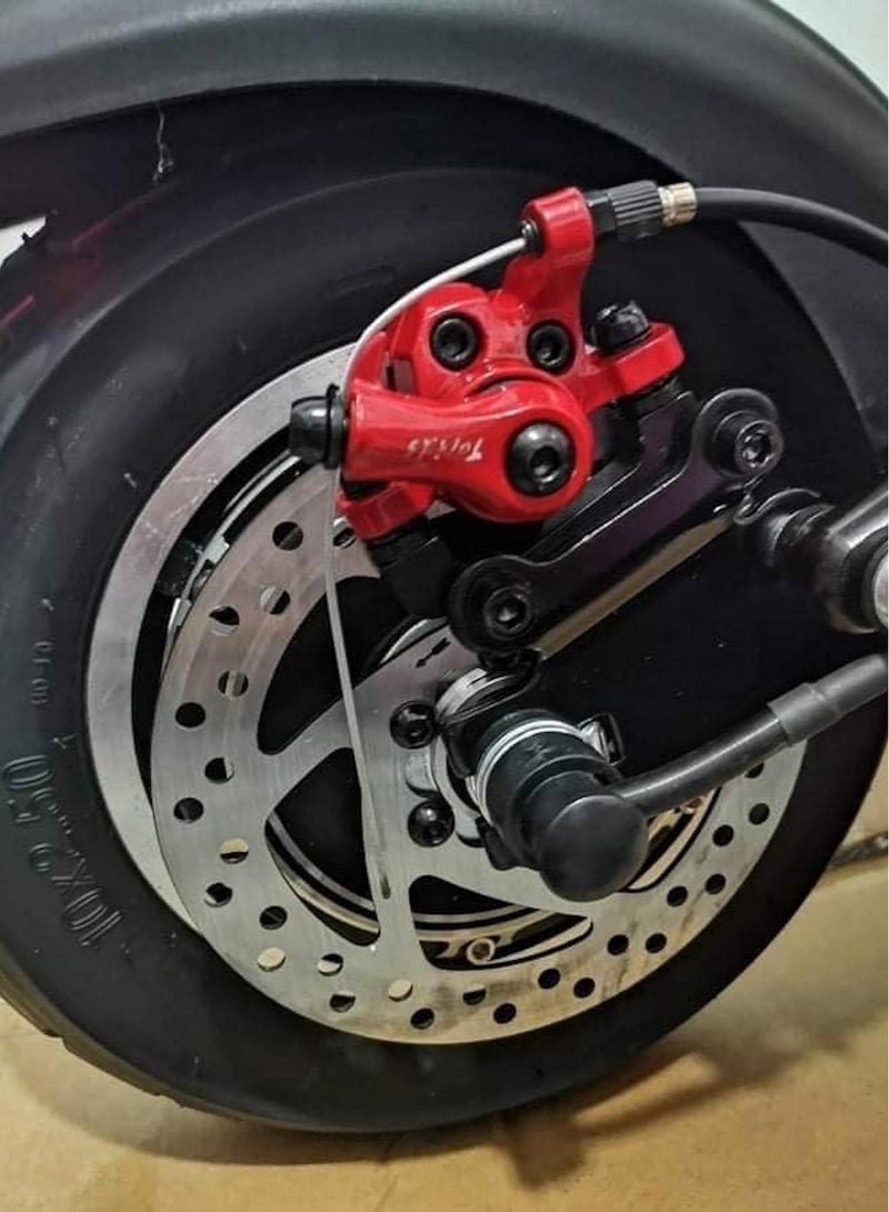 وينر سكاي سكوتر كهربائي E10 بمحرك 1000 واط، قابل للطي بالكامل، بطارية 48 فولت 13 أمبير، جهاز تحكم عن بعد مضاد للسرقة، أحمر - Image 5