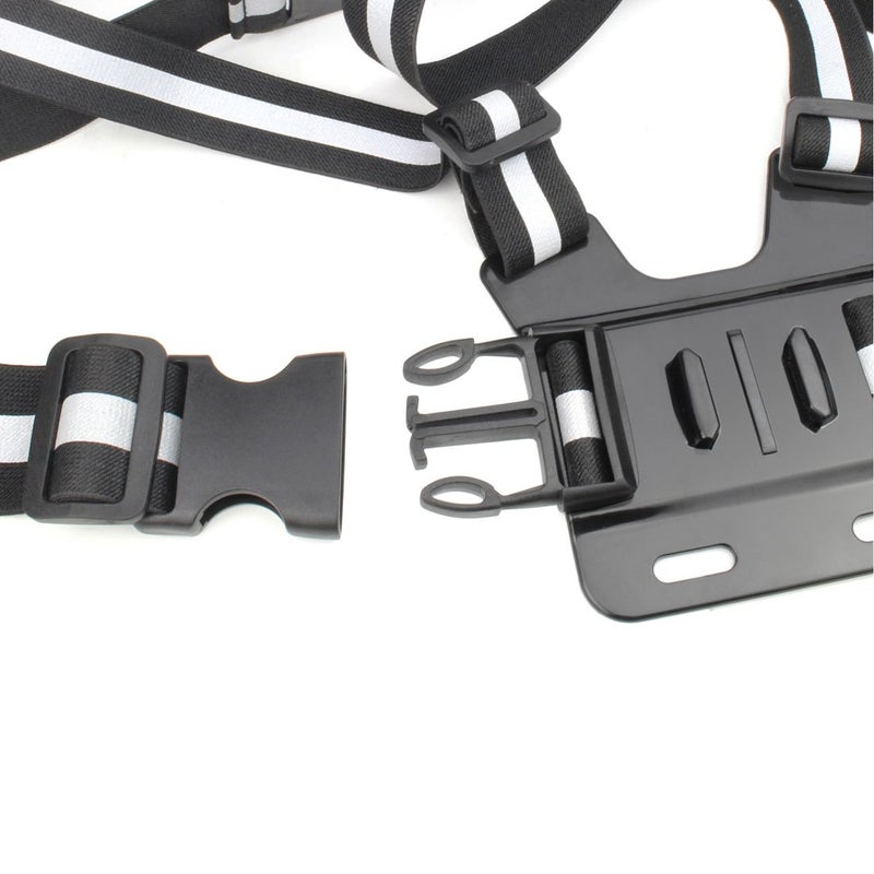 SOONSUN Chest Mount Strap Harness Chesty Mount Compatible with GoPro Hero 13, 12, 11, 10, 9, 8, 7, 6, 5, 4, 3, 2, 1, Session, Fusion, Max, AKASO, SJCAM, DJI Osmo Action Cameras - Image 2