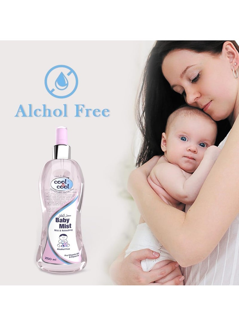 Cool & Cool Baby Mist Cologne 250ml - Image 4