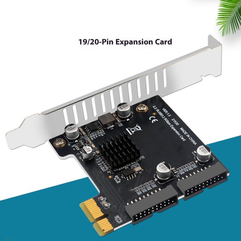بطاقة توسعة PCIe USB 3.0 لجهاز كمبيوتر مكتبي مع 4 منافذ، تثبيت بدون أدوات - Image 3