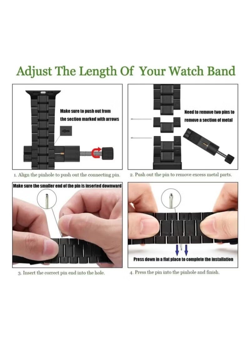 modio 3 Straps Smart with Straps Bracelete Watch Series 8 Touch Color Screen Bluetooth Calling Health and Sports Smartwatch Multicolor - Image 3