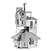 Fascinations Metal Earth Harry Potter The Burrow 3D Metal Model Kit - Image 3