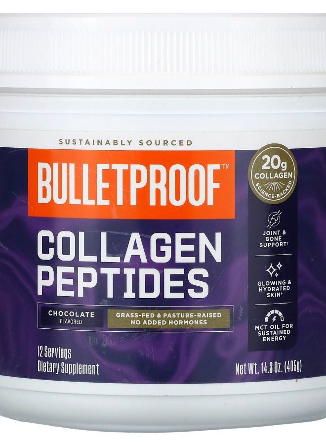 Bulletproof Collagen Peptides Chocolate 14.3 oz (405 g)