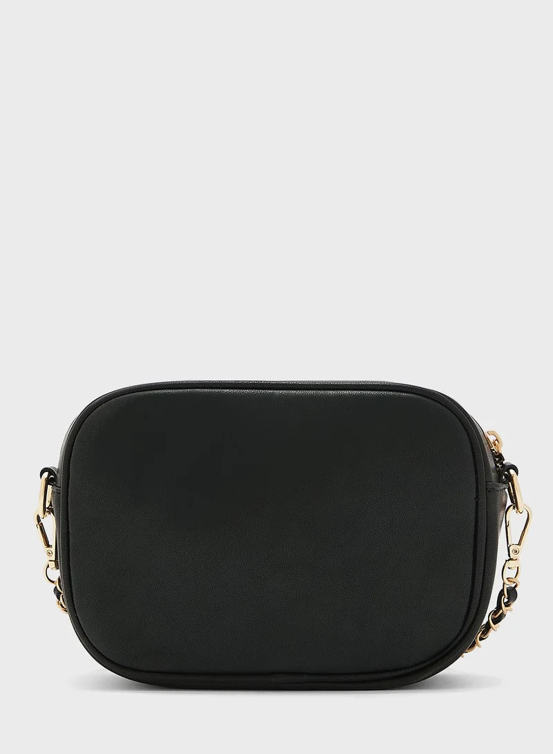ELLA Quilted Chain Handle Cross Body