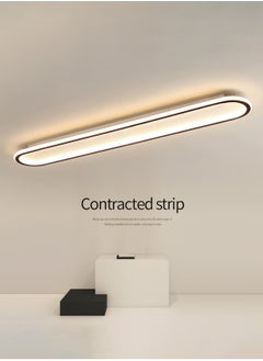 LOOPITYS (BLACK-100CM) simple modern LED ceiling light  aisle light  bedroom living room corridor light creative balcony light  - Image 3