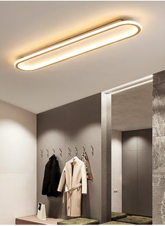 LOOPITYS (BLACK-100CM) simple modern LED ceiling light  aisle light  bedroom living room corridor light creative balcony light  - Image 1