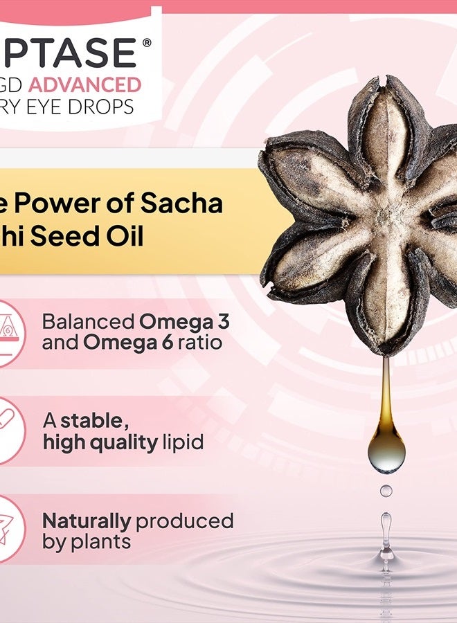 OPTASE MGD Advanced Dry Eye Drops - Preservative Free Eye Drops for Dry Eyes and MGD - Lipid-Based Artificial Tears - Demet Technology, Multidose Bottle, Contact Lens Safe - .33 fl oz, 300 Doses - Image 5