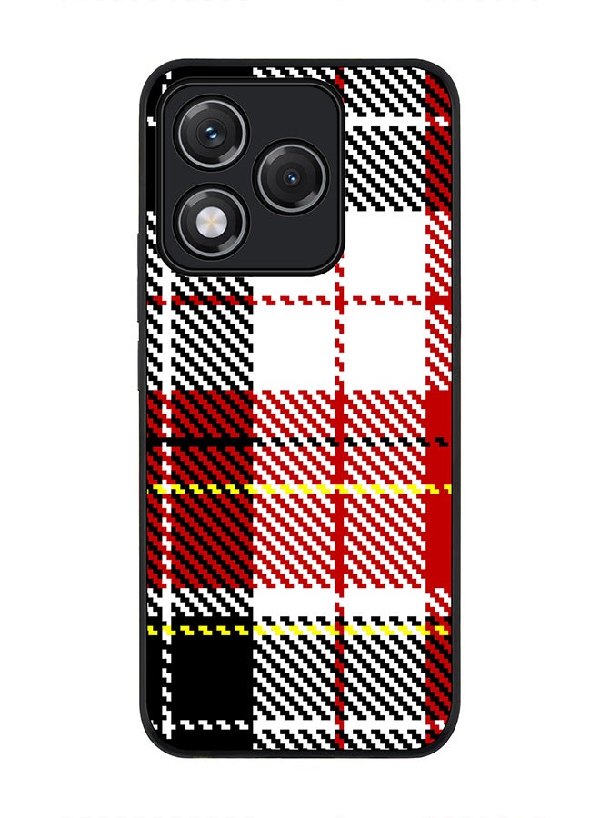 Stylizedd For Honor 400 Lite Case,Slim fit Camera Protection, Shockproof Thin Phone cover  - English Flannel
