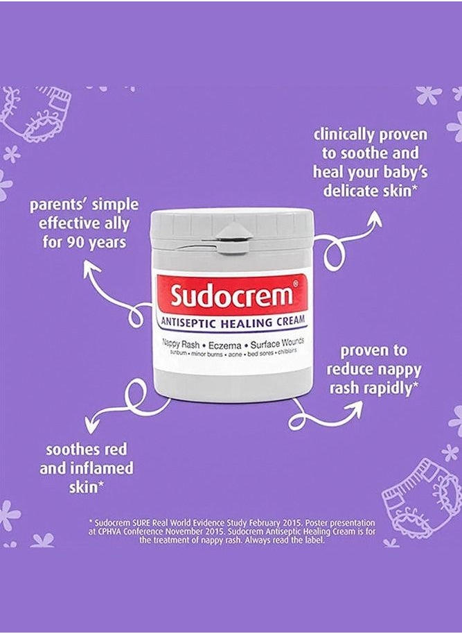 Sudocrem Antiseptic Healing Cream to Protect Diaper Rash and Surface Wound for Baby - 125g  - Image 3