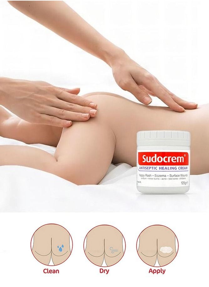 Sudocrem Antiseptic Healing Cream to Protect Diaper Rash and Surface Wound for Baby - 125g  - Image 4