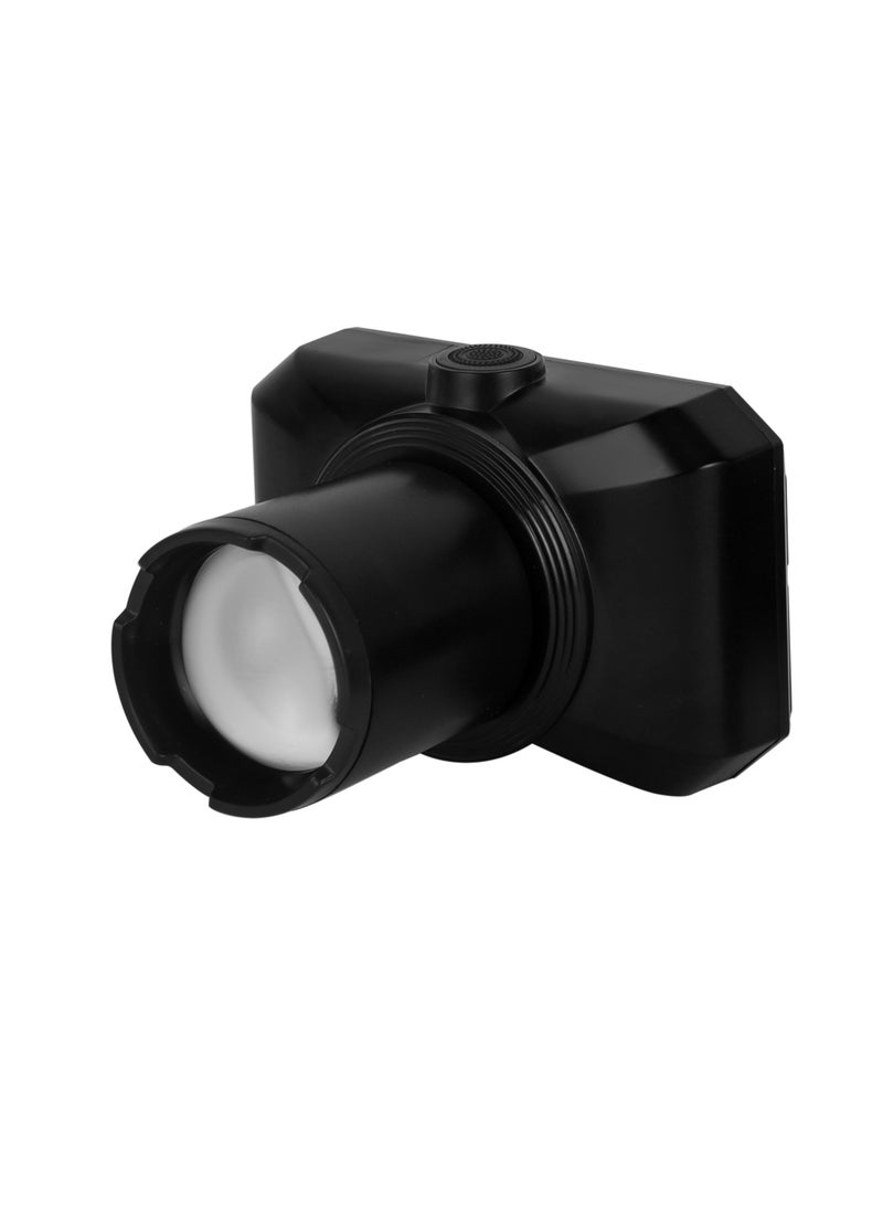 GEEPAS - Rechargeable Zoomable LED Headlamp Waterproof | Comes with 3.7V 4000mAh Lithium Battery 14 Hours Working Time| 5W High Power LED, Type-C Charging| Low Energy Consumption, 2 Years Warranty GHL51086Z - Image 1