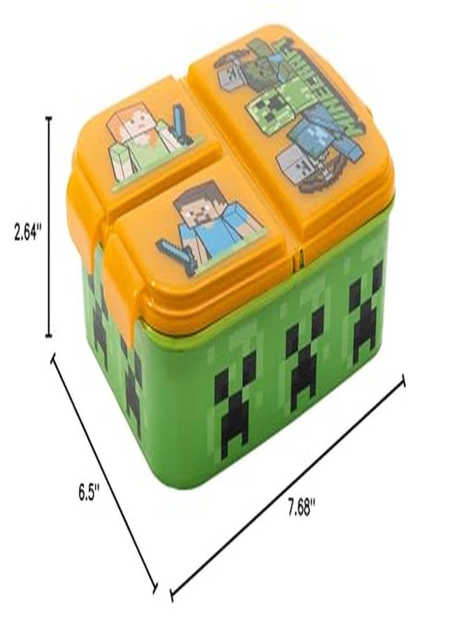 STOR صندوق ساندويتش متعدد الأقسام من ماينكرافت - Image 4