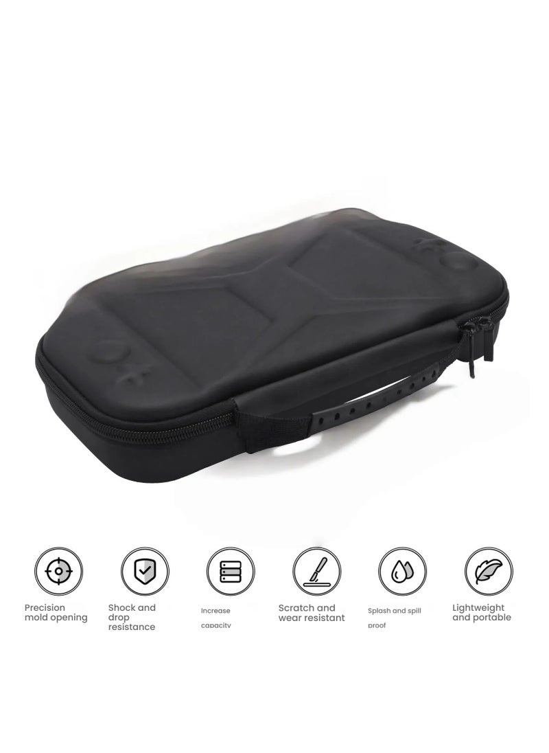 General EVA Leather Carrying Case for Nintendo Switch 2, water-resistant and waterproof + divided storage for gaming on the go.  - Image 5