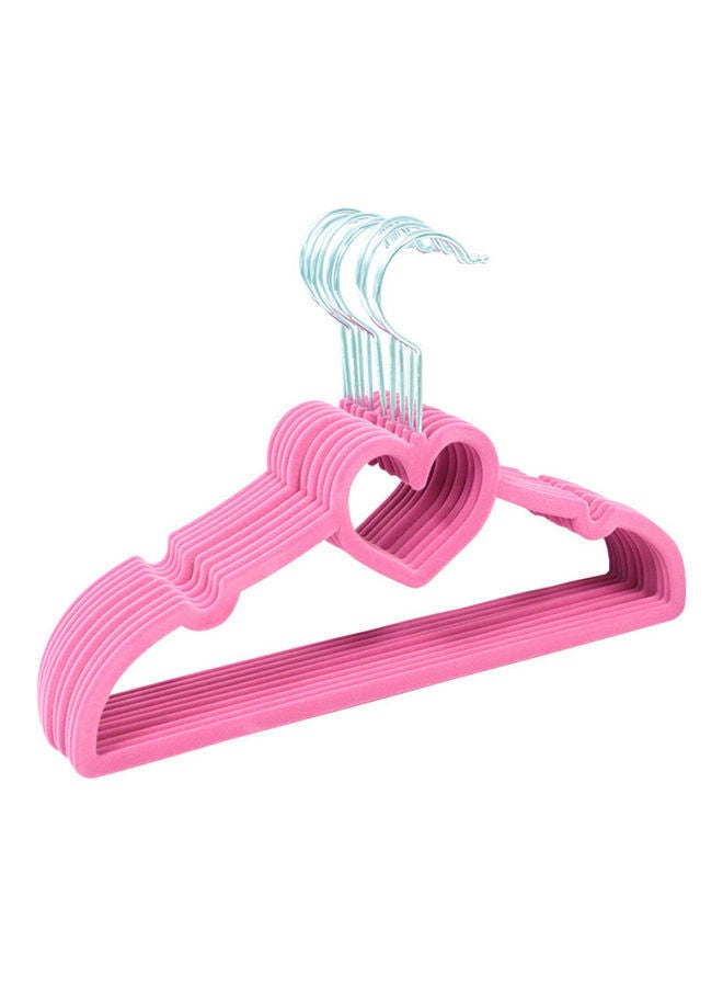 نيبمينينت طقم علاقات مانعة للإنزلاق مكونه من 20 قطعة وردي