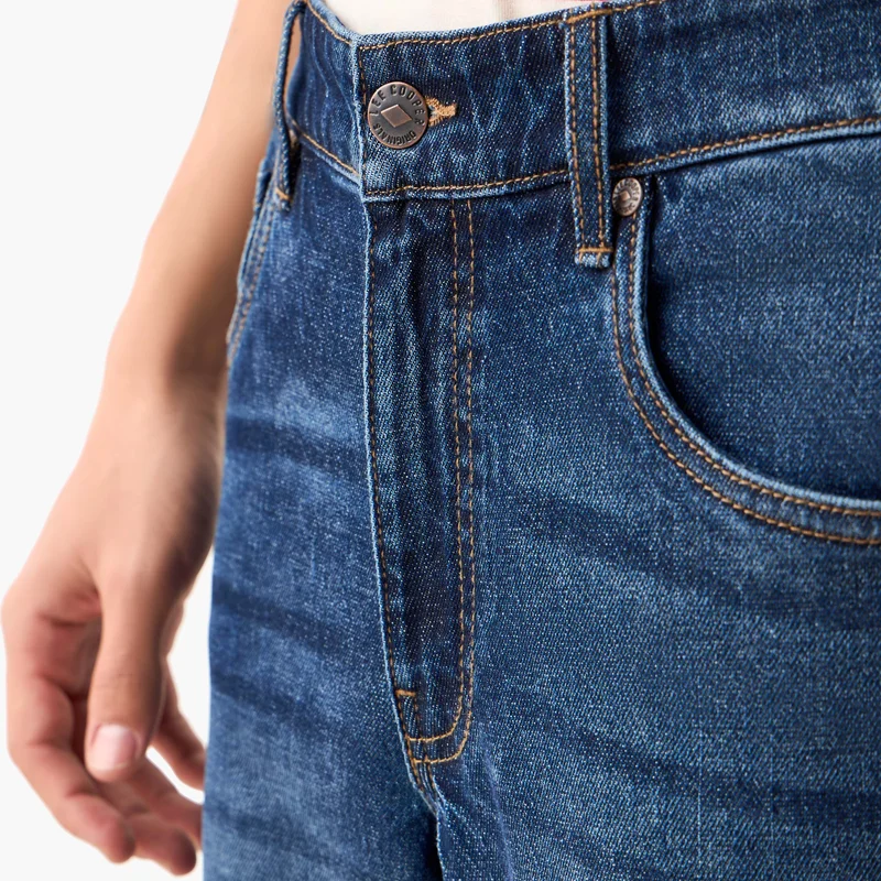 Lee Cooper Lee Cooper Straight Fit Jeans with Pockets
