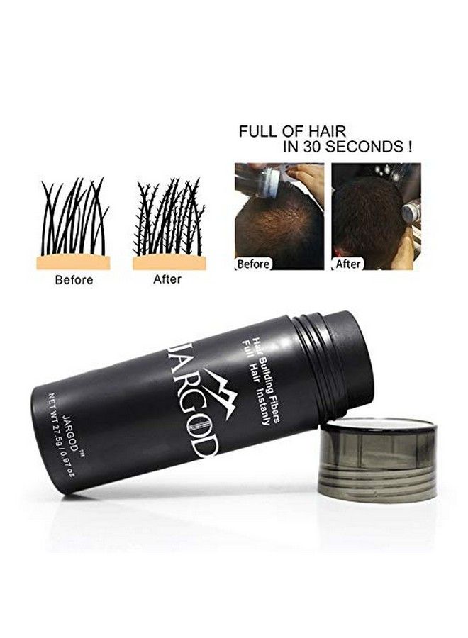 JARGOD Hair Building Fibers 27.5G (Dark Brown) - Image 3