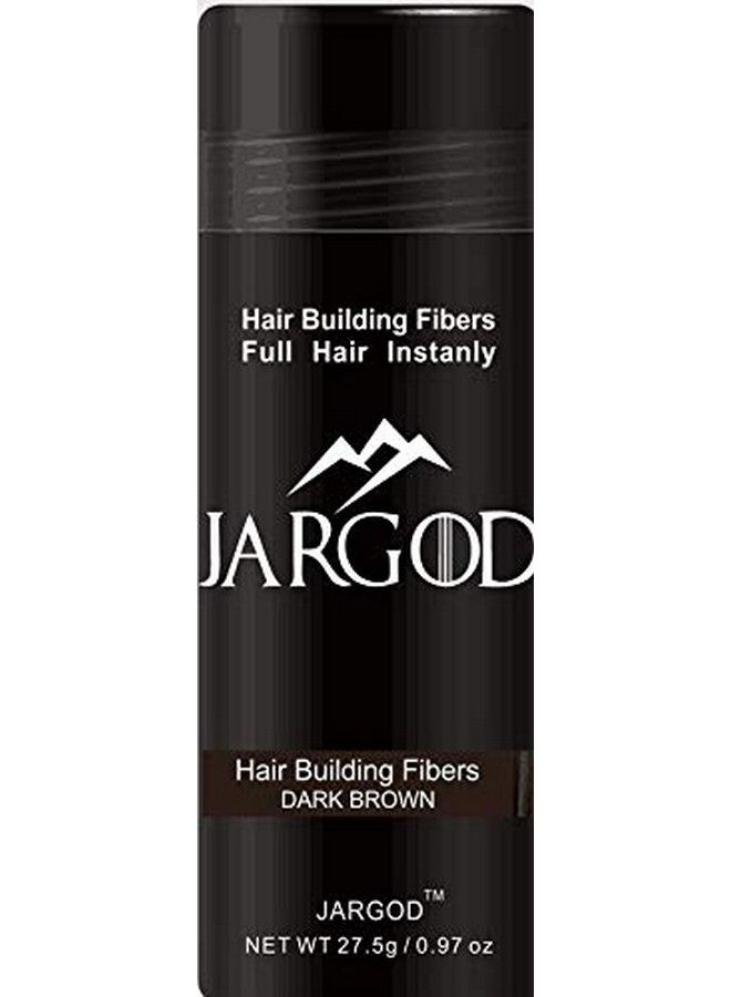 JARGOD Hair Building Fibers 27.5G (Dark Brown) - Image 2