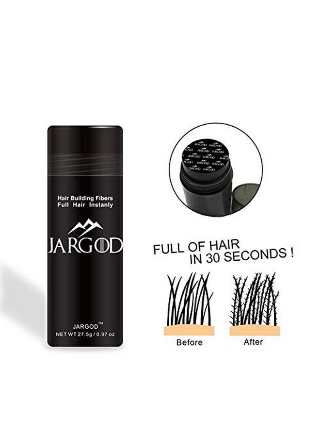 JARGOD Hair Building Fibers 27.5G (Dark Brown) - Image 4