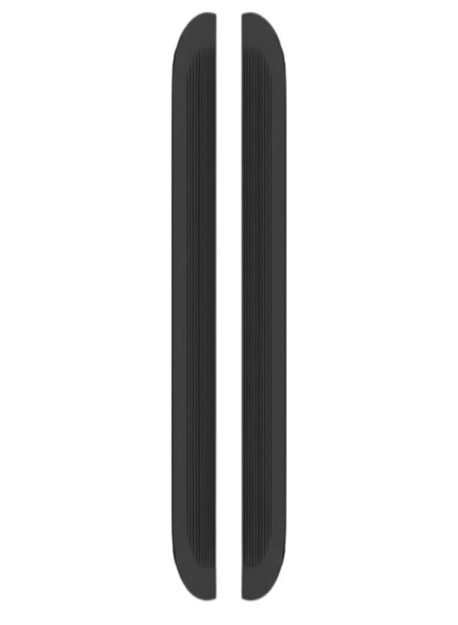 HILO Premium Aluminium Handle Kitchen Cabinet Matte Finish Sleek, Durable Rust-Resistant Pull Handle for Modern Kitchens & Interiors (1 Pair Left & Right 1 Set) (Black, 24 INCH 609 MM) - Image 3