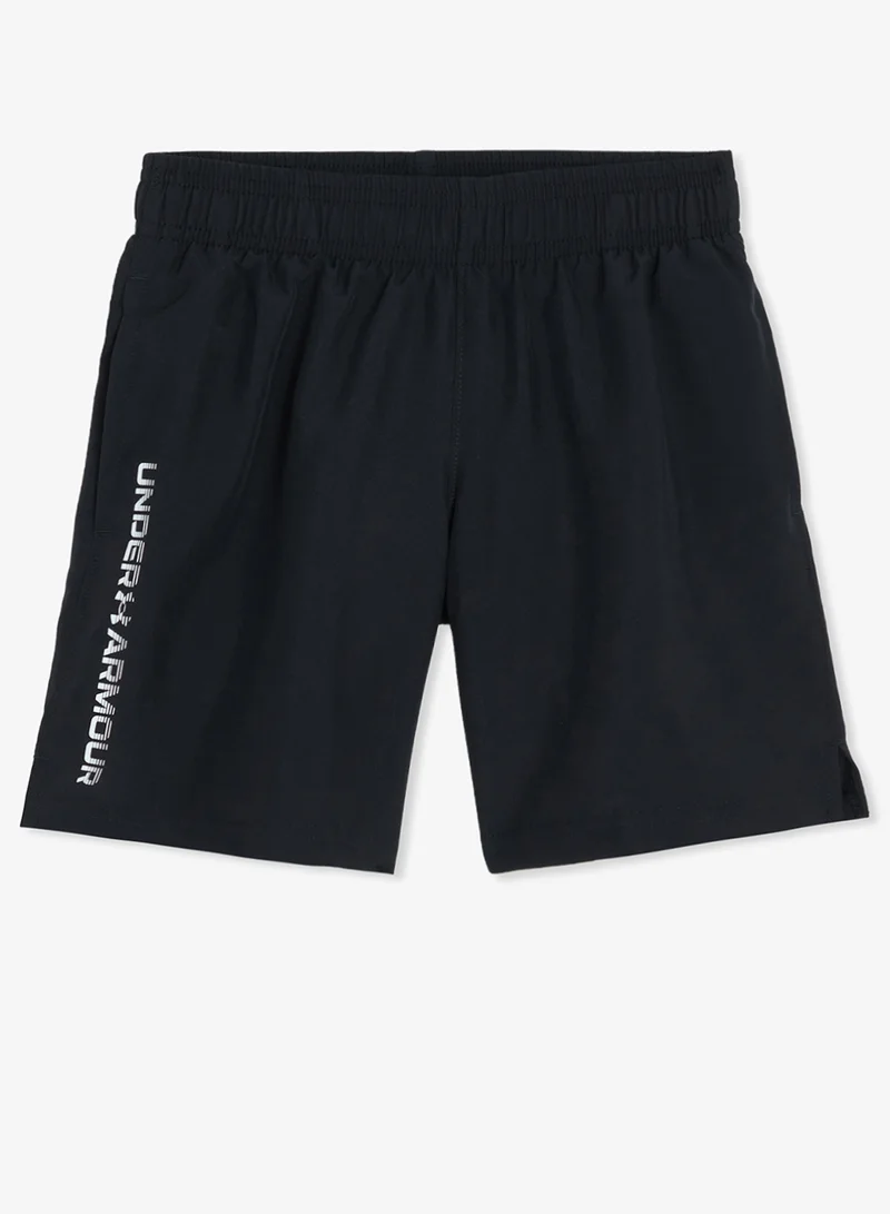 اندر ارمر شورت شبابي بنسيج بشعار