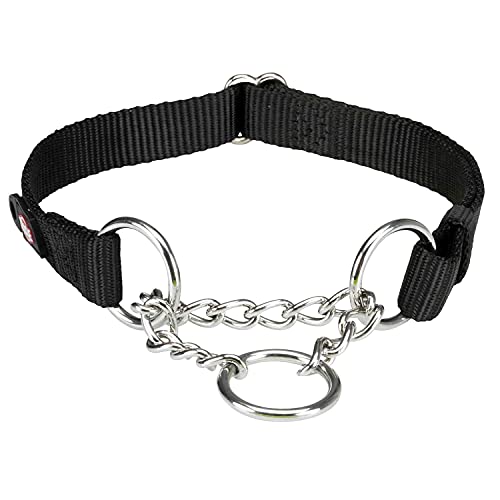 Trixie 20 mm Medium Dog Premium Choke, Black - Image 1