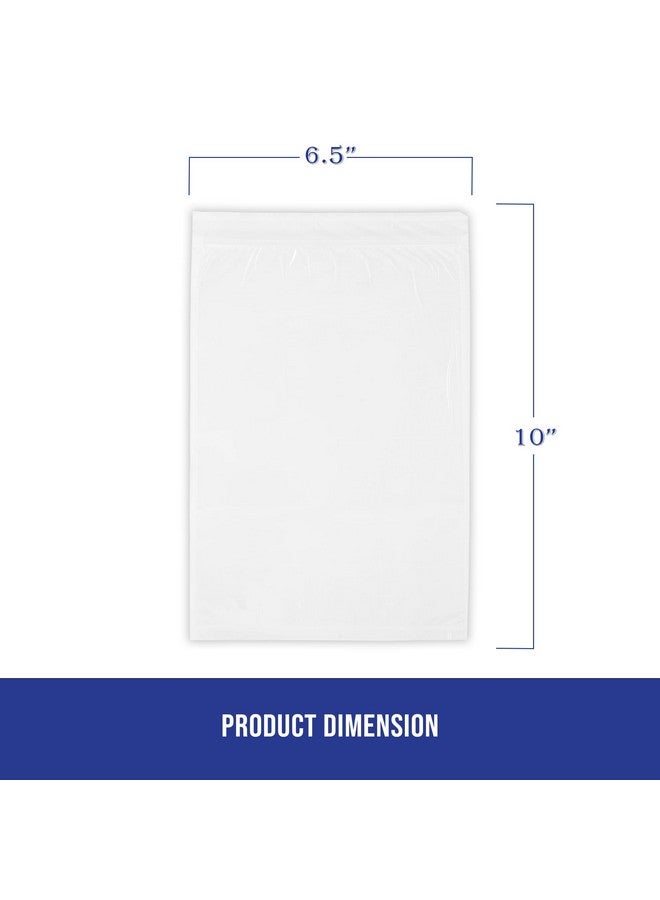 MT Products Blank Envelope Shipping Label Sleeves 6.5" X 10" Packing Slip Pouches For Shipment/Return Pack Of 100 - Image 2