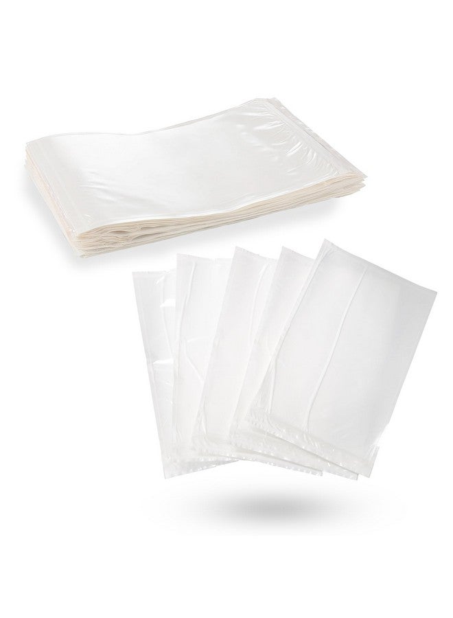 MT Products Blank Envelope Shipping Label Sleeves 6.5" X 10" Packing Slip Pouches For Shipment/Return Pack Of 100 - Image 1