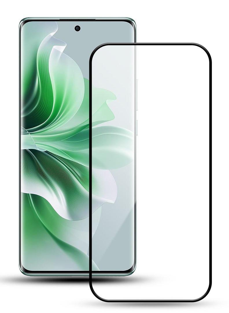 JOMILA Screen Protector For Oppo Reno 11 Pro 6.7 Inch 9H Hardness Tempered Glass Film, Bubble Free Easy Installation, Full Coverage, Anti Scratch And Touch Sensitive - Image 1