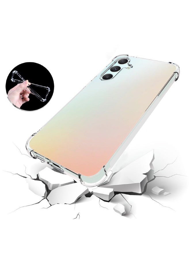 Generic - Samsung Galaxy S23 FE Case, Crystal Clear Samsung S23 FE Protective Case, Slim Flexible TPU Airbag Bumper Shock Absorption Rubber Soft Silicone Case Cover Fit for Galaxy S23 FE (Clear) - Image 1