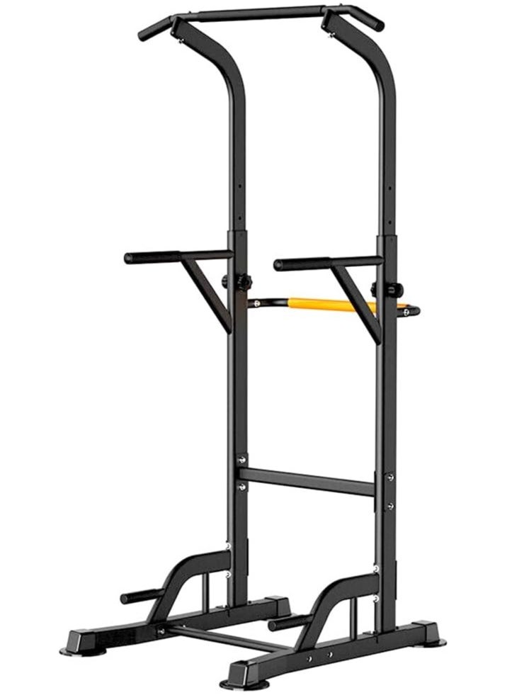Sky Land Power Tower Dip Station for Home Gym| Multi-function Pull Up Chin Up Station Bar- Adjustable Height, for Strength Training Exercise  - Image 1