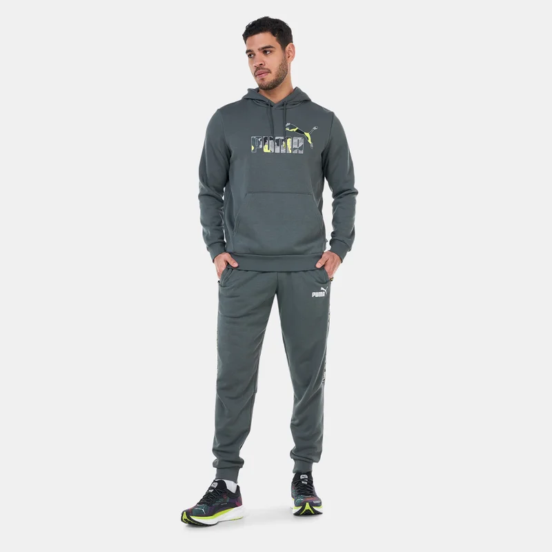 PUMA Men's Essentials+ Camo Graphic Hoodie