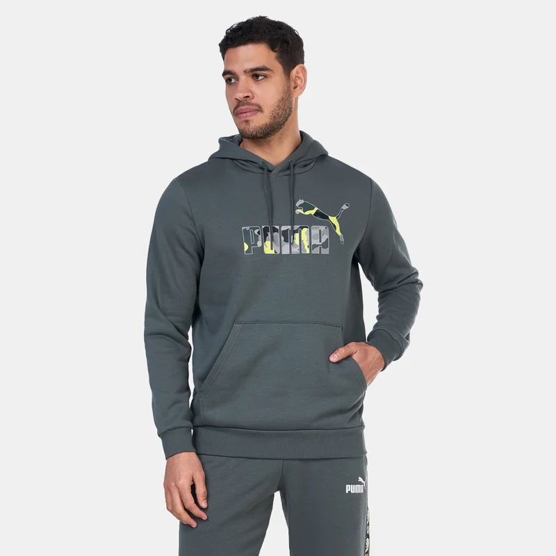 PUMA Men's Essentials+ Camo Graphic Hoodie