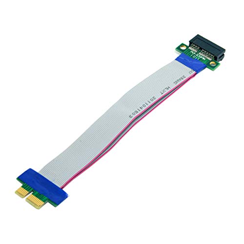 cablecc PCI-E Express 1X Slot Riser Card Extender Extension Ribbon Flex Relocate Cable 20cm - Image 3