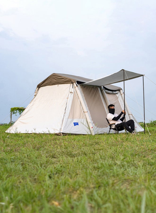 DPT خيمة نفق قابلة للنفخ، بيضاء، الحجم 515*340*215 سم - Image 2