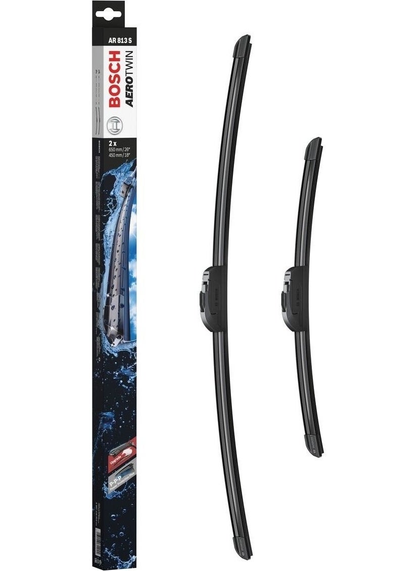BOSCH Aerotwin Wiper Set - [650/450 Mm] Honda Civic Sedan (2017 - 2021) [Fc] - AR 813 S  - Image 1