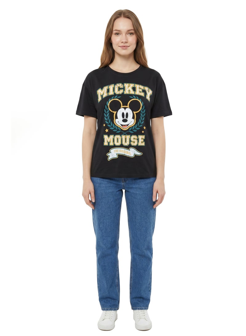 Disney Mickey Mouse “The Original” Women’s Drop Shoulder T-Shirt - Image 3