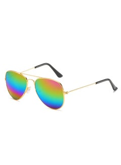 Kids Sunglasses UV400 Brand Designer New Trend Children Sun Glasses Luxury Shades Baby Boys Girls Eyewear Gafas De Sol-Lenses Color:rainbow
