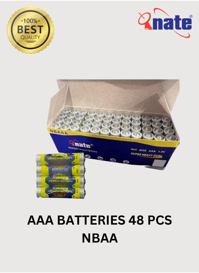 Nate - AAA BATTERIES 48 PCS MODEL: NBAAA - Image 1