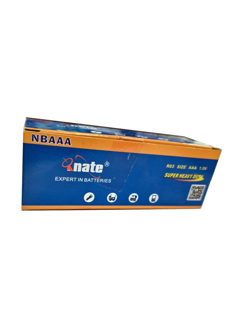نايت بطاريات NATE AAA، عبوة من 48 قطعة، موديل: NBAAA - Image 4