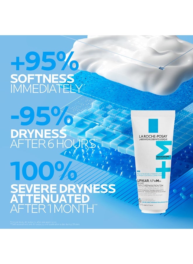 LA ROCHE-POSAY Lipikar Balm Ap+Max Triple-Action Balm With Neurobioma For Ultra-Dry To Atopic Eczema-Prone Skin - Image 5